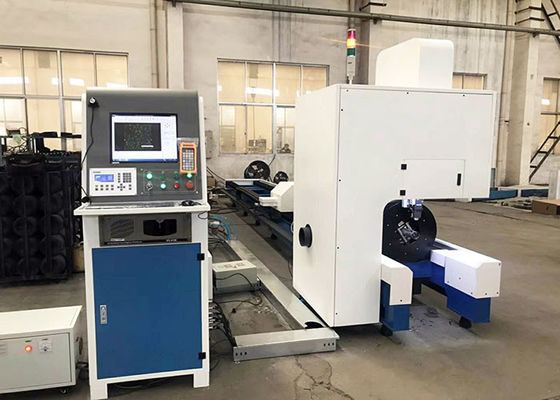 Chłodziarka wodna 12KW CNC Maszyna do cięcia rur stalowych Laser światłowodowy Raycus IPG