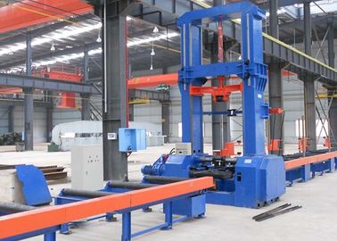 Hydrauliczna linia produkcyjna wiązek H Automatyczna centrowanie 2500 mm Web Height 9.5 KW Input