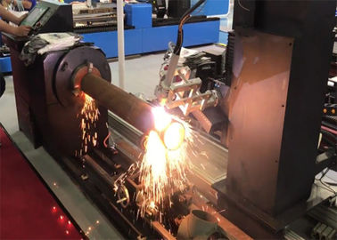 5-osiowa przecinarka CNC ze stalową tubą / 6-150mm Maszyna do cięcia laserem rurowym