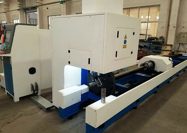 500W ~ 4KW Automatyczna maszyna do cięcia rur CNC Wysoka prędkość cięcia 1070nm Fala