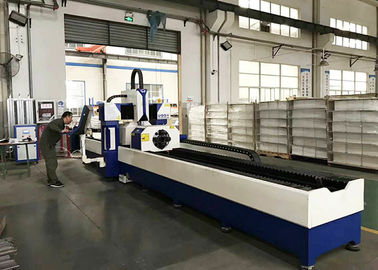 Automatyczna maszyna do cięcia rur CNC Stal nierdzewna Metal Fiber Laser 380V / 50Hz
