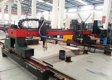 Metalowa płyta stalowa Suwnica CNC plazmowa maszyna do cięcia płomieniem z silnikiem Panasonic