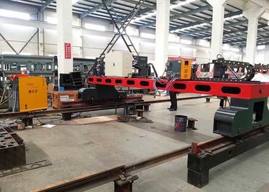 Metalowa płyta stalowa Suwnica CNC plazmowa maszyna do cięcia płomieniem z silnikiem Panasonic