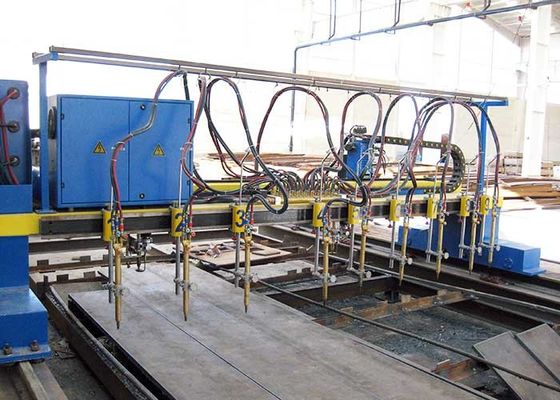 CNC5-4000X12000 Gantry typu taśmy Maszyna do cięcia płomienia na linii produkcyjnej H Beam
