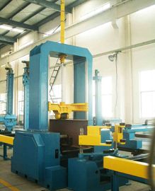 HZL-1800 Hydrauliczna automatyczna centrowanie H Maszyna do montażu belki 1800 mm Web Height
