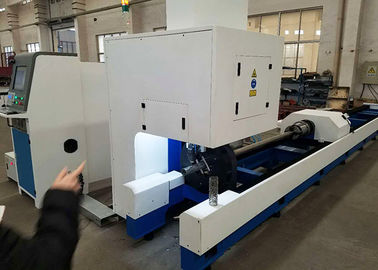 Dostosowana kolorowa maszyna do cięcia rur metalowych, 1000W 500W Tube CNC Cutter