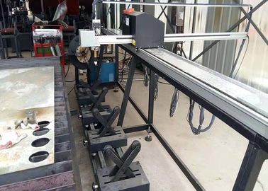 3-osiowa przecinająca się plazma CNC maszyna do cięcia rur z płomieniem z zaawansowanym programem technicznym