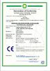 Chiny METALWORK MACHINERY (WUXI) CO.LTD Certyfikaty